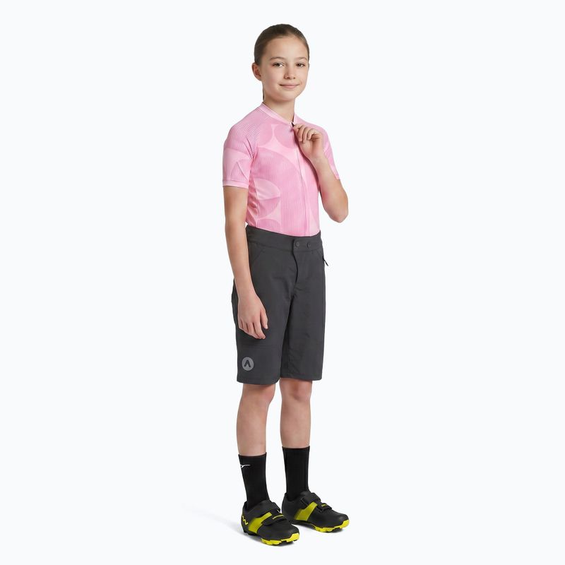 Pantaloni scurți de ciclism pentru copii ATTABO Ryst 2w1 black 4