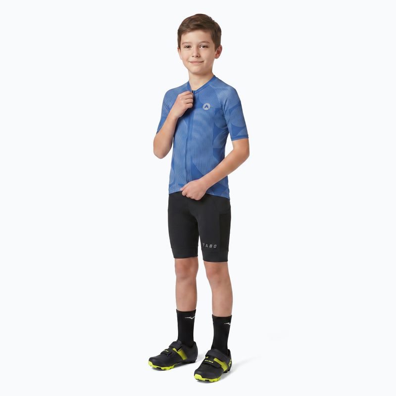 Pantaloni scurți de ciclism pentru copii ATTABO Kiro black 4