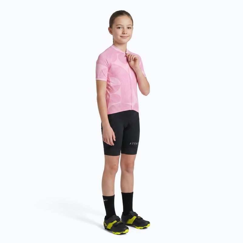 Pantaloni scurți de ciclism pentru copii ATTABO Kiro black 4