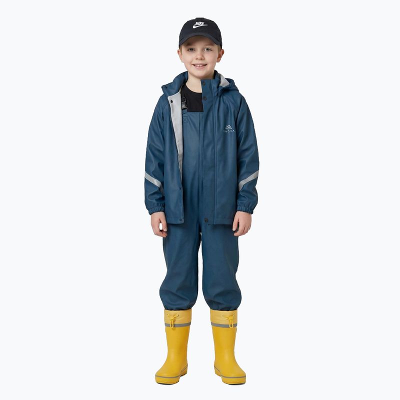Cizme de cauciuc pentru copii KADVA PuddleProof JR cu elemente reflectorizante galben 2