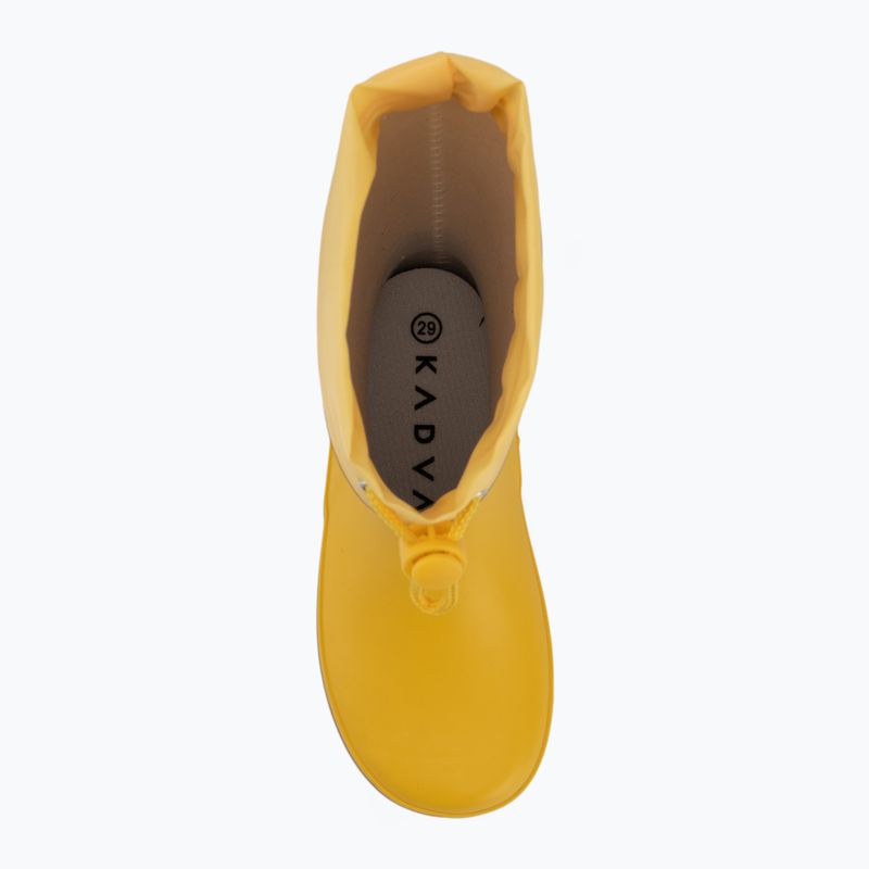 Cizme de cauciuc pentru copii KADVA PuddleProof JR cu elemente reflectorizante galben 8