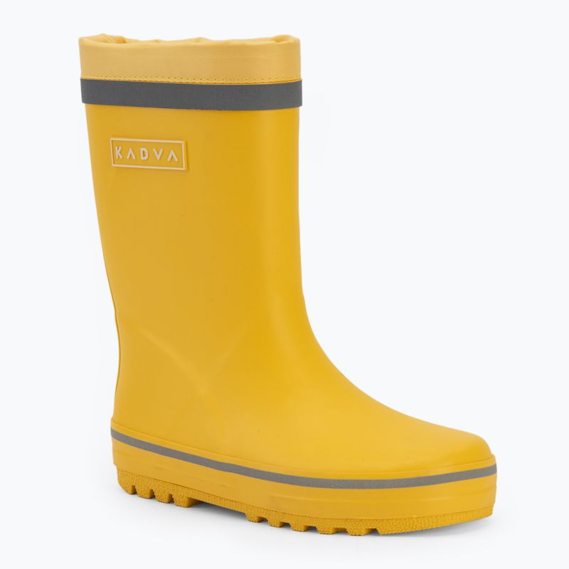 Cizme de cauciuc pentru copii KADVA PuddleProof JR cu elemente reflectorizante galben 11
