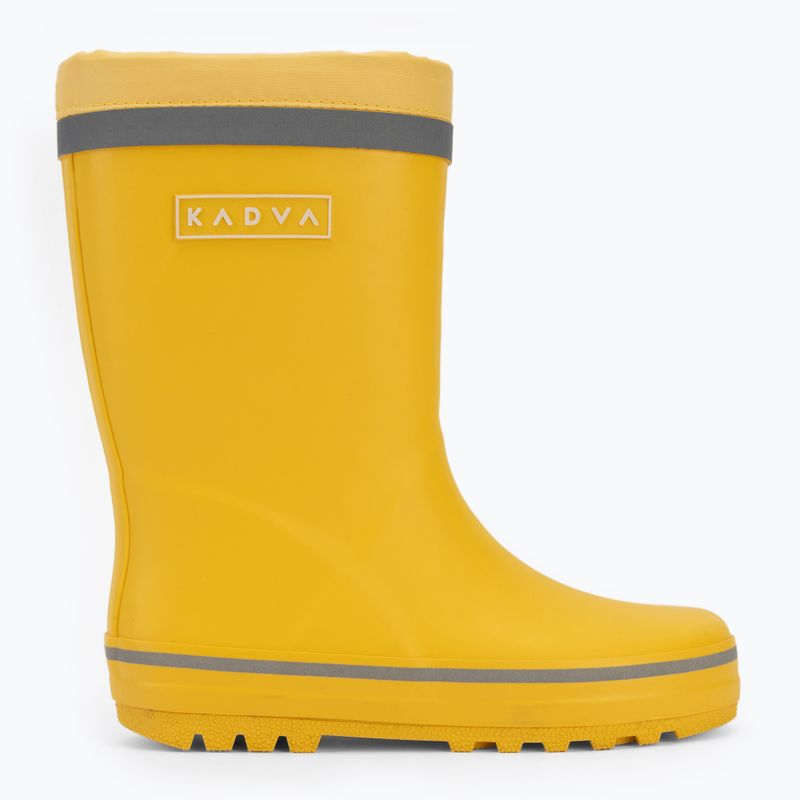 Cizme de cauciuc pentru copii KADVA PuddleProof JR cu elemente reflectorizante galben 12
