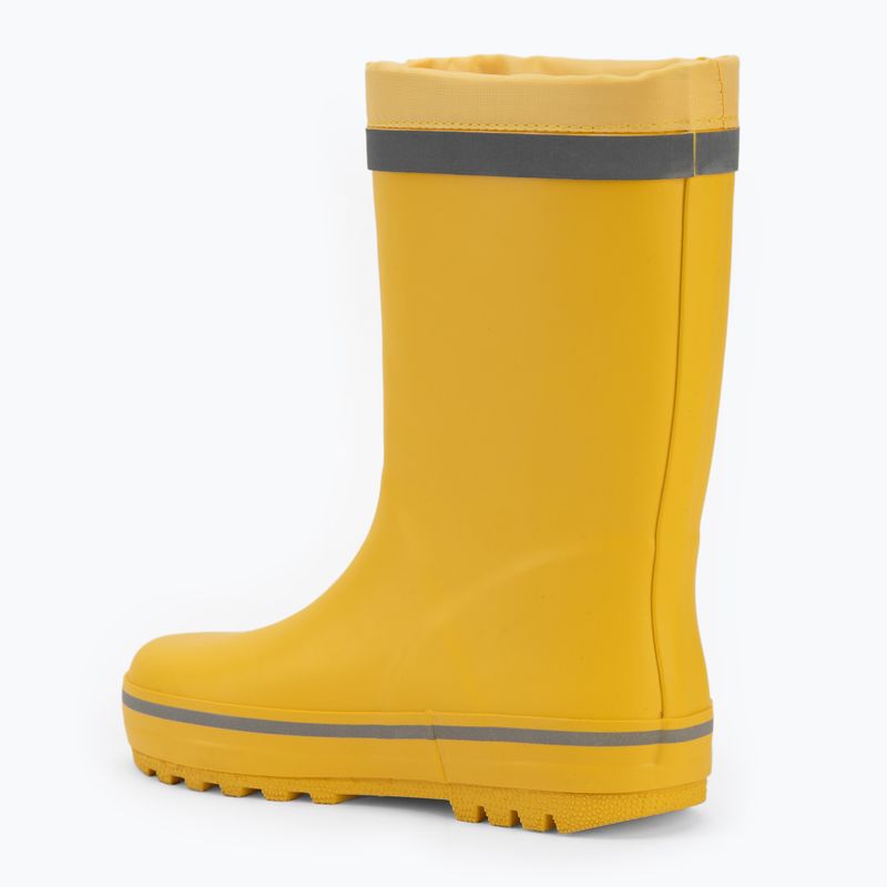 Cizme de cauciuc pentru copii KADVA PuddleProof JR cu elemente reflectorizante galben 13