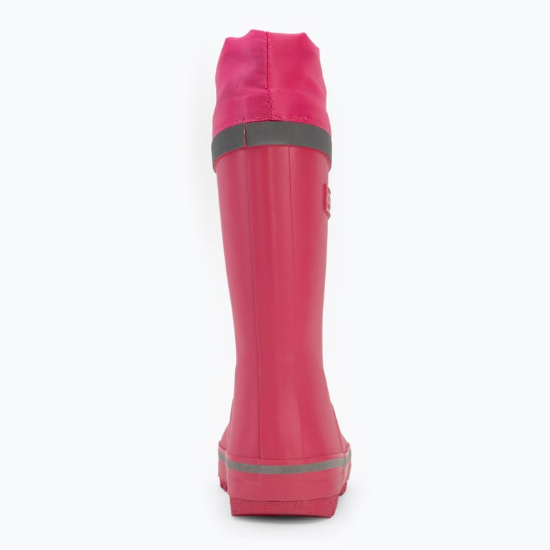 Cizme de cauciuc pentru copii KADVA PuddleProof JR cu elemente reflectorizante roz 9