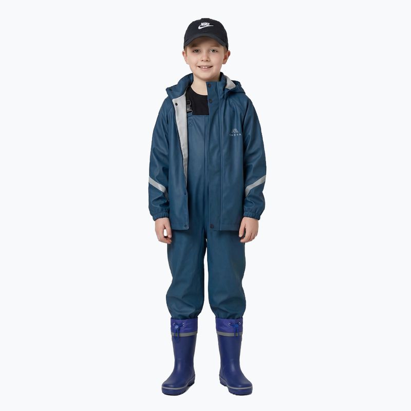 Cizme de cauciuc pentru copii KADVA PuddleProof JR cu elemente reflectorizante bleumarin 2