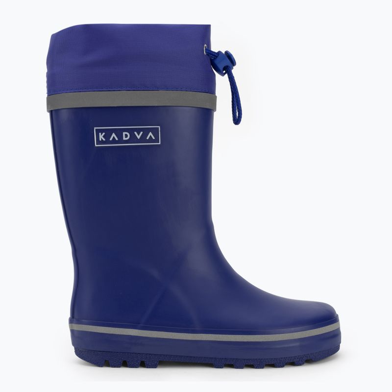Cizme de cauciuc pentru copii KADVA PuddleProof JR cu elemente reflectorizante bleumarin 5