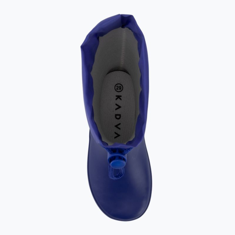 Cizme de cauciuc pentru copii KADVA PuddleProof JR cu elemente reflectorizante bleumarin 8