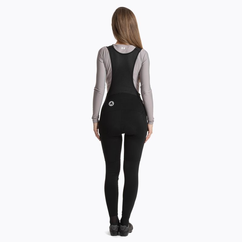 Pantaloni de ciclism pentru femei ATTABO OFREE CARGO ocieplane czarny 2