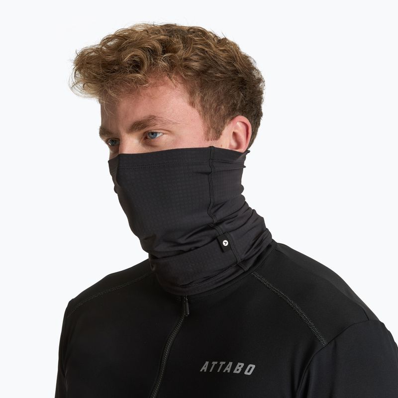 Guler de ciclism ATTABO LOREEF MULTIFUNCTIONAL BAND cu izolare negru 3