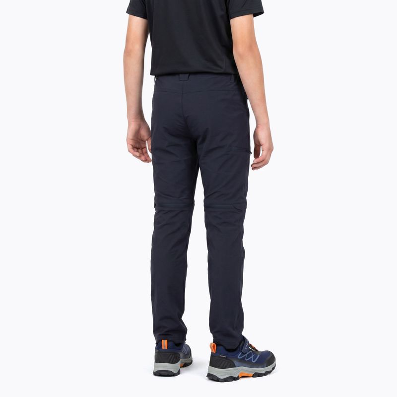 Pantaloni de trekking pentru copii KADVA BaseMove 2in1 detachable leg navy blue 2