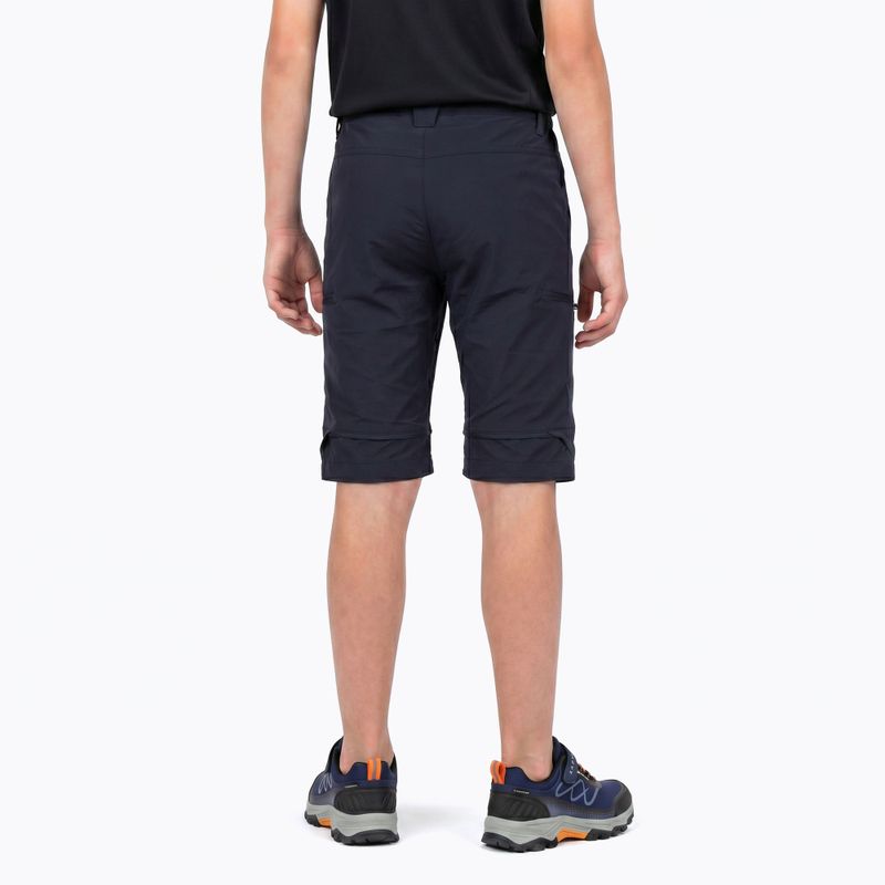 Pantaloni de trekking pentru copii KADVA BaseMove 2in1 detachable leg navy blue 5