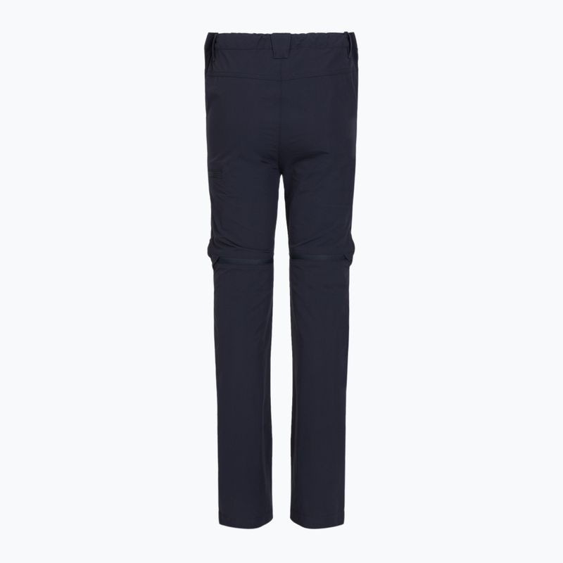 Pantaloni de trekking pentru copii KADVA BaseMove 2în1 cu picior detașabil, bleumarin 8