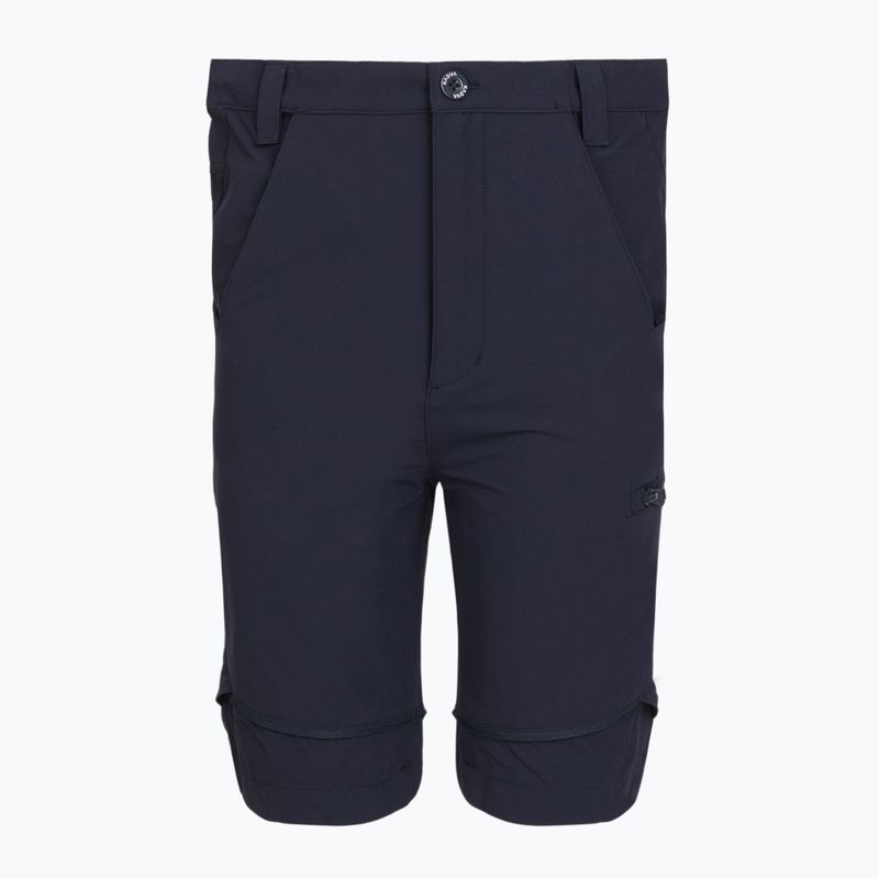 Pantaloni de trekking pentru copii KADVA BaseMove 2în1 cu picior detașabil, bleumarin 11