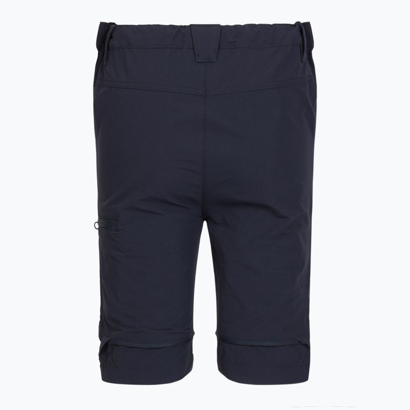 Pantaloni de trekking pentru copii KADVA BaseMove 2în1 cu picior detașabil, bleumarin 12