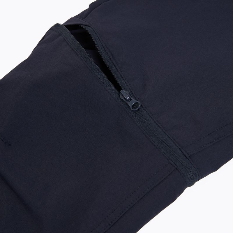 Pantaloni de trekking pentru copii KADVA BaseMove 2în1 cu picior detașabil, bleumarin 13