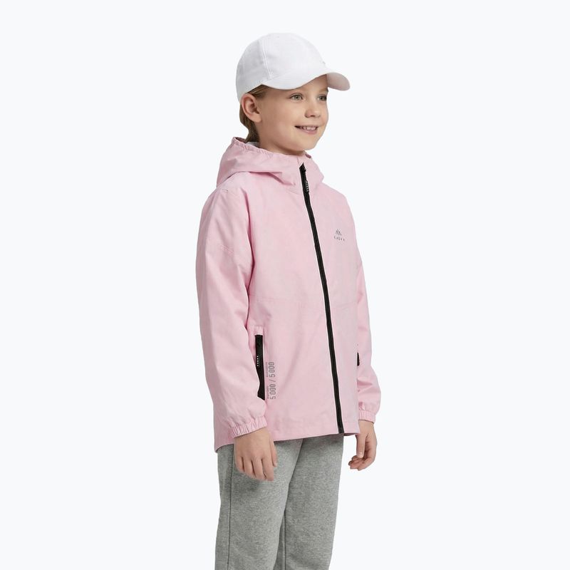 Geacă de ploaie pentru copii KADVA Fory Jrb pink 3
