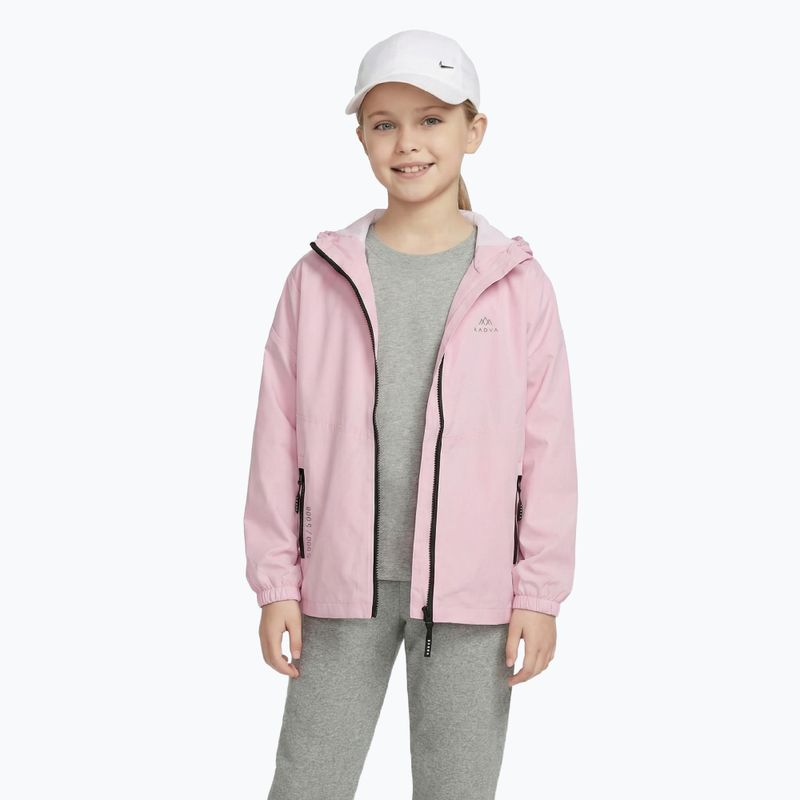 Geacă de ploaie pentru copii KADVA Fory Jrb pink 6