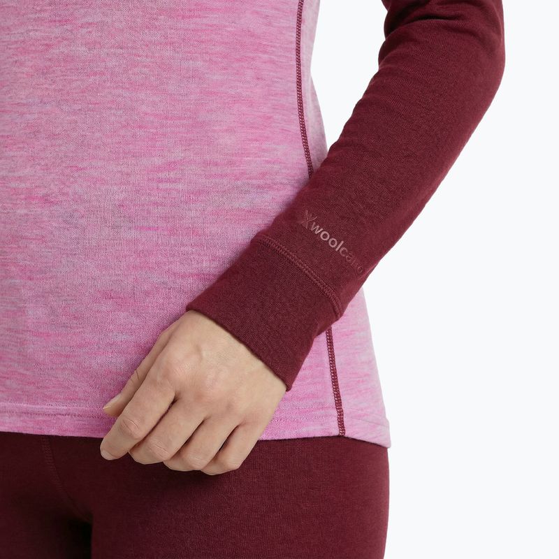 Set de lenjerie termoactivă WOOLCANO Merino SET0980 purple 4