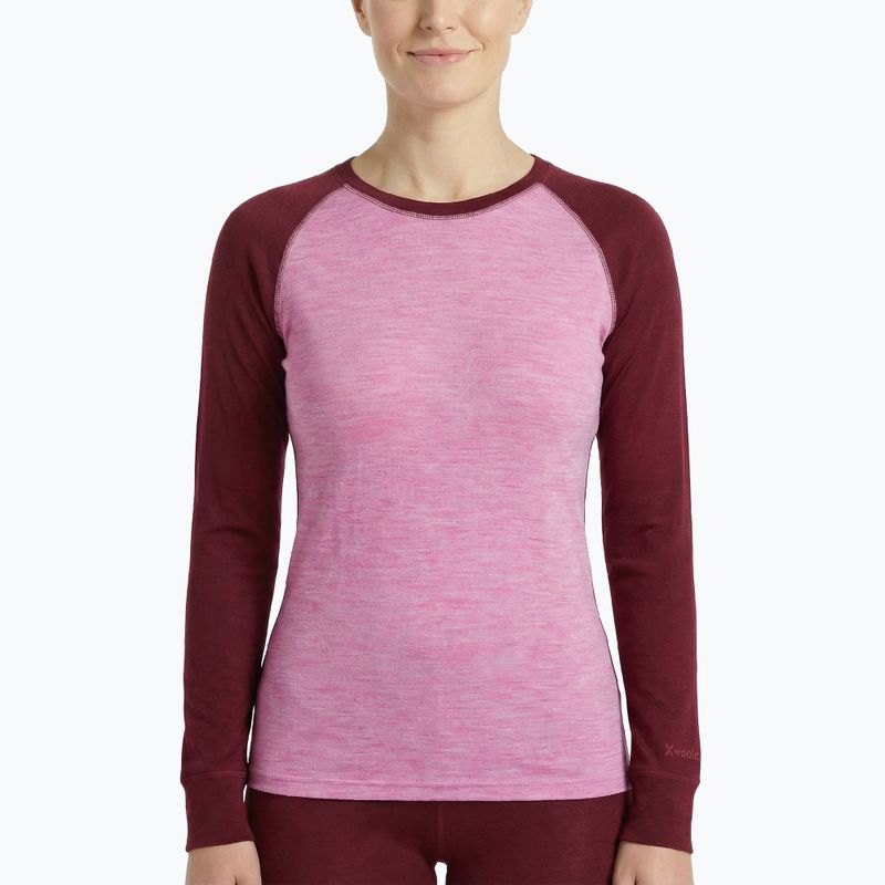 Set de lenjerie termoactivă WOOLCANO Merino SET0980 purple 5