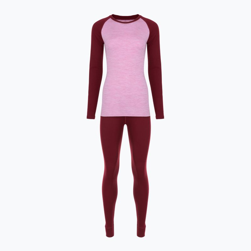 Set de lenjerie termoactivă WOOLCANO Merino SET0980 purple 9