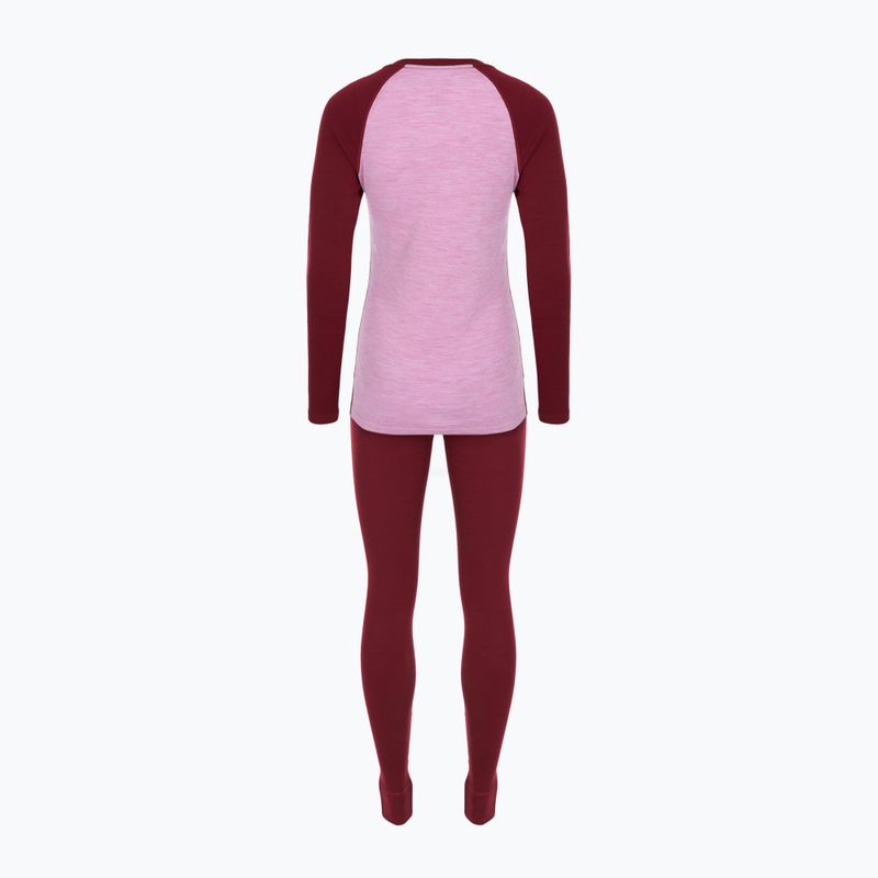 Set de lenjerie termoactivă WOOLCANO Merino SET0980 purple 10