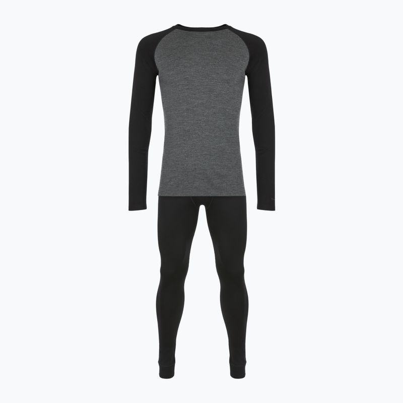 Set de lenjerie termoactivă pentru bărbați WOOLCANO termoactivă Merino SET0978 gray 8