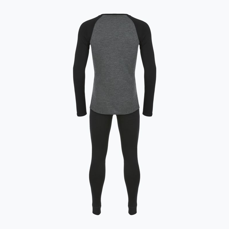 Set de lenjerie termoactivă pentru bărbați WOOLCANO termoactivă Merino SET0978 gray 9