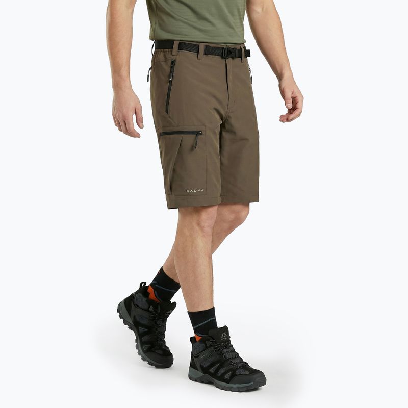 Pantaloni scurți pentru bărbați KADVA Seto brown 3