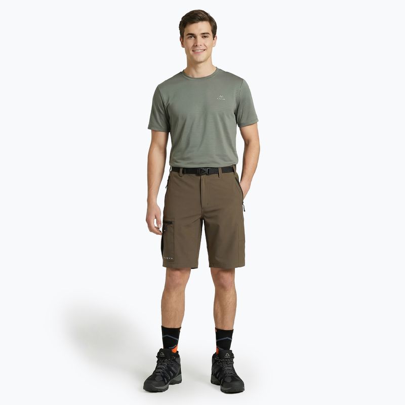 Pantaloni scurți pentru bărbați KADVA Seto brown 4