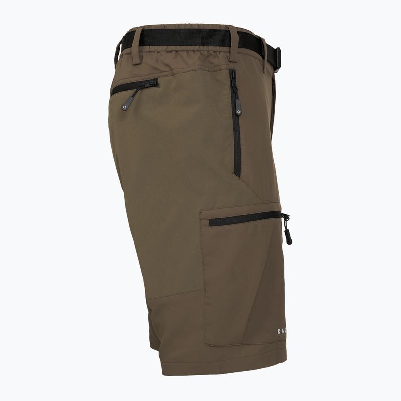 Pantaloni scurți pentru bărbați KADVA Seto brown 9