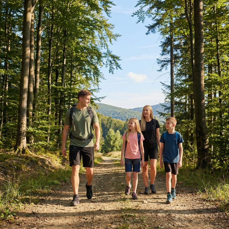 Tricou pentru copii de trekking KADVA TrailCore, respirabil, bleumarin 6
