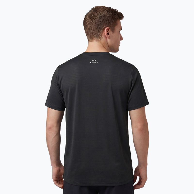 Tricou trekking pentru bărbați KADVA TrailCore breathable black 2