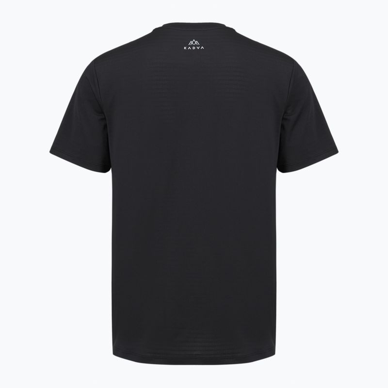 Tricou trekking pentru bărbați KADVA TrailCore breathable black 7
