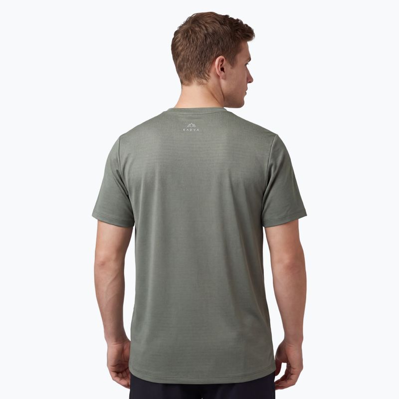 Tricou de drumeție pentru bărbați KADVA TrailCore respirabil verde 2