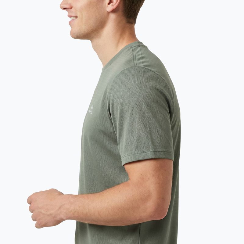 Tricou de drumeție pentru bărbați KADVA TrailCore respirabil verde 4