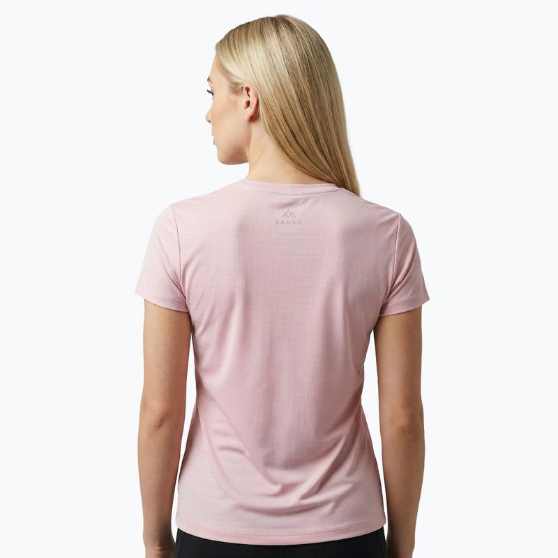 Tricou de trekking pentru femei KADVA TrailCore breathable pink 2