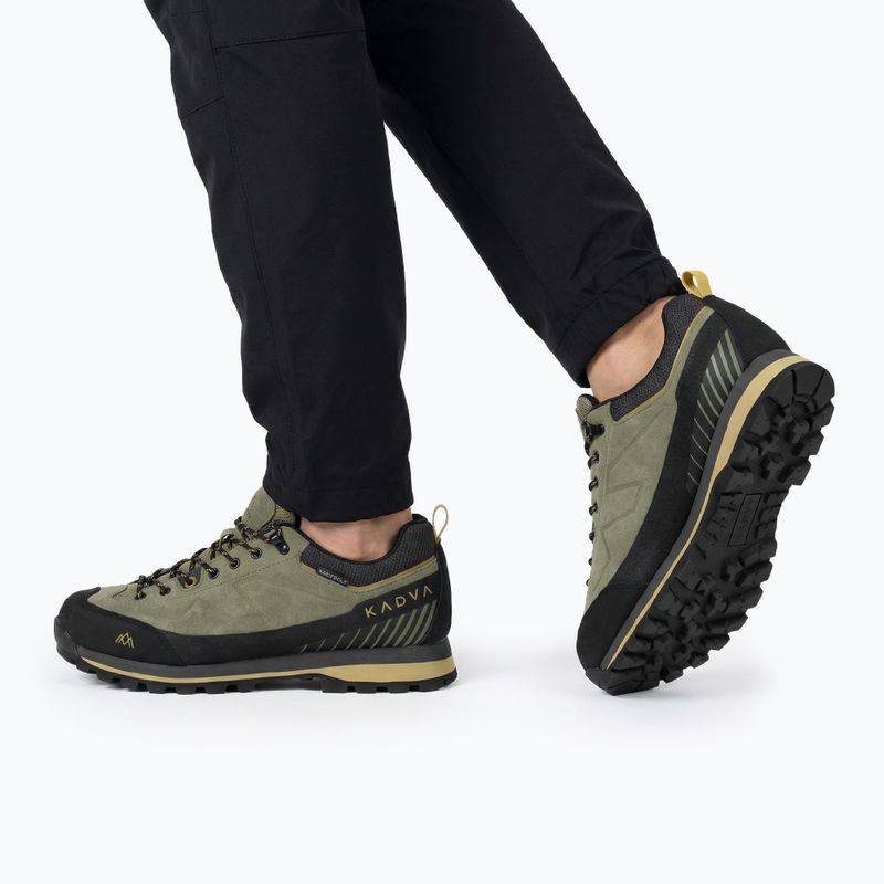 Încălțăminte de trekking pentru bărbați KADVA NEVRA WP low leather green 4