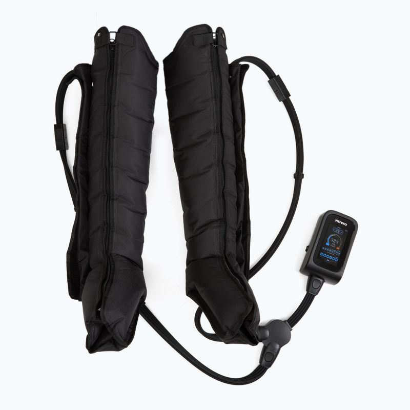 Masajer XTREXO pentru compresie a picioarelor AIRPRESSO 8 negru 9