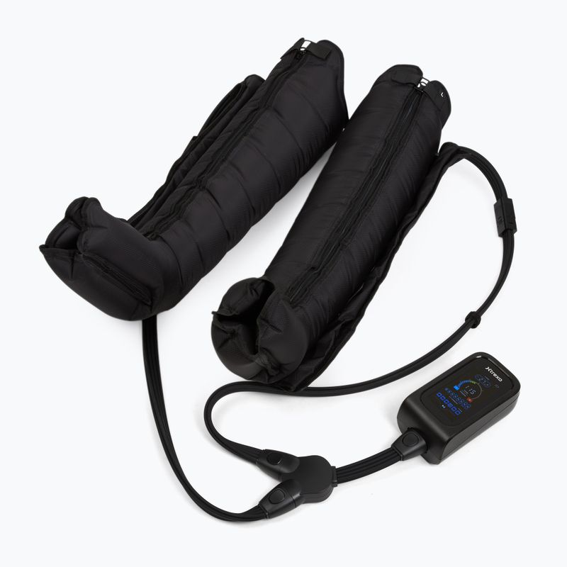 Masajer XTREXO pentru compresie a picioarelor AIRPRESSO 8 negru 10