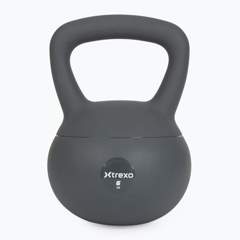 Kettlebell moale XTREXO 4 kg grey 7