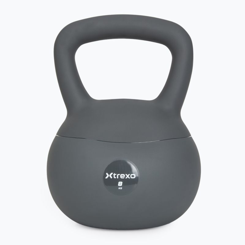 Kettlebell moale XTREXO 8 kg grey 7