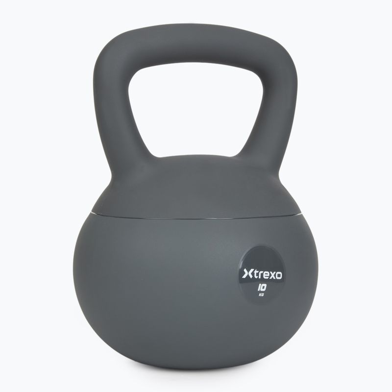 Kettlebell SOFT XTREXO 10 kg gri