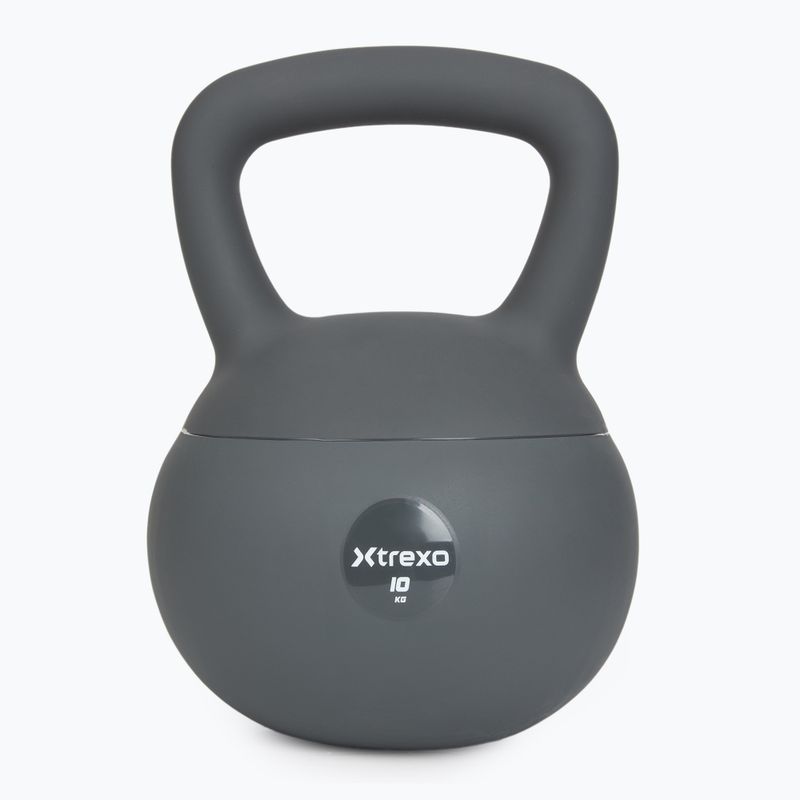 Kettlebell moale XTREXO 10 kg grey 7