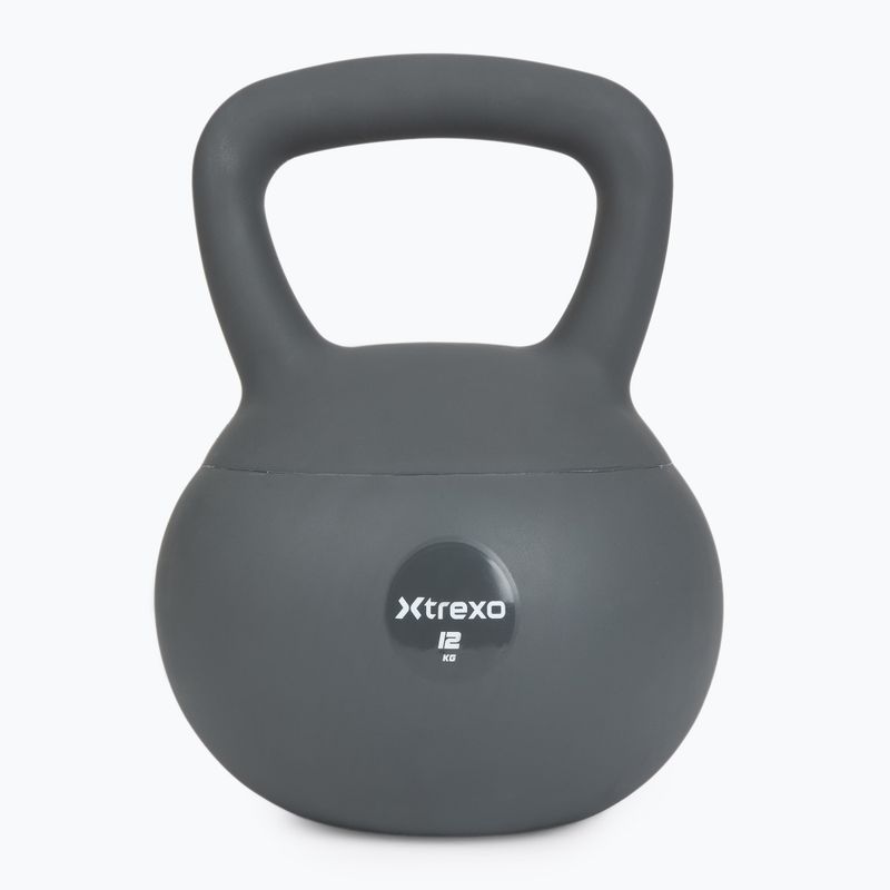 Kettlebell SOFT XTREXO 12 kg gri