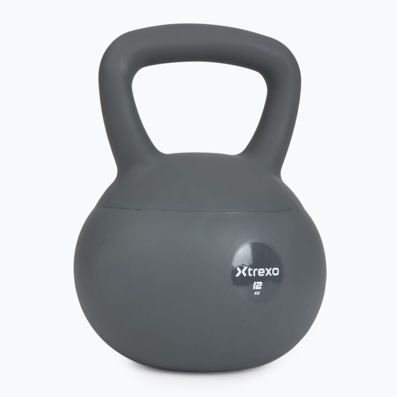 Kettlebell moale XTREXO 12 kg grey 7
