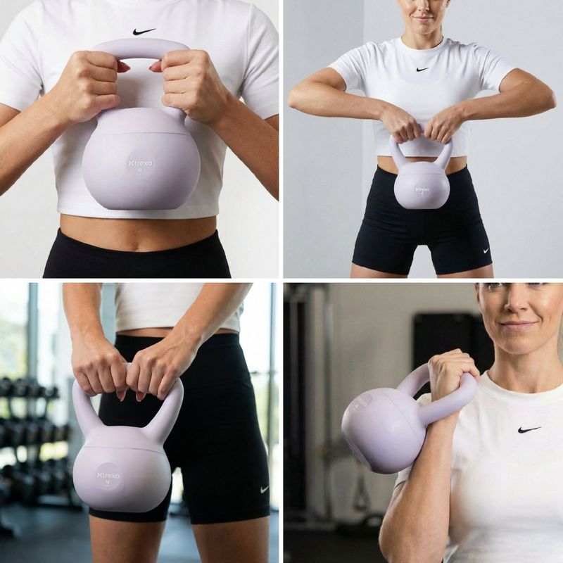 Kettlebell SOFT XTREXO 4 kg violet 6