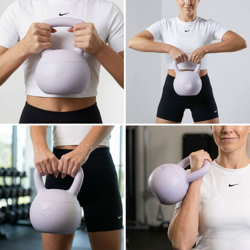 Kettlebell SOFT XTREXO 8 kg violet 6