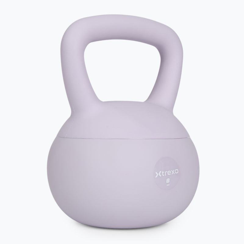 Kettlebell SOFT XTREXO 8 kg violet