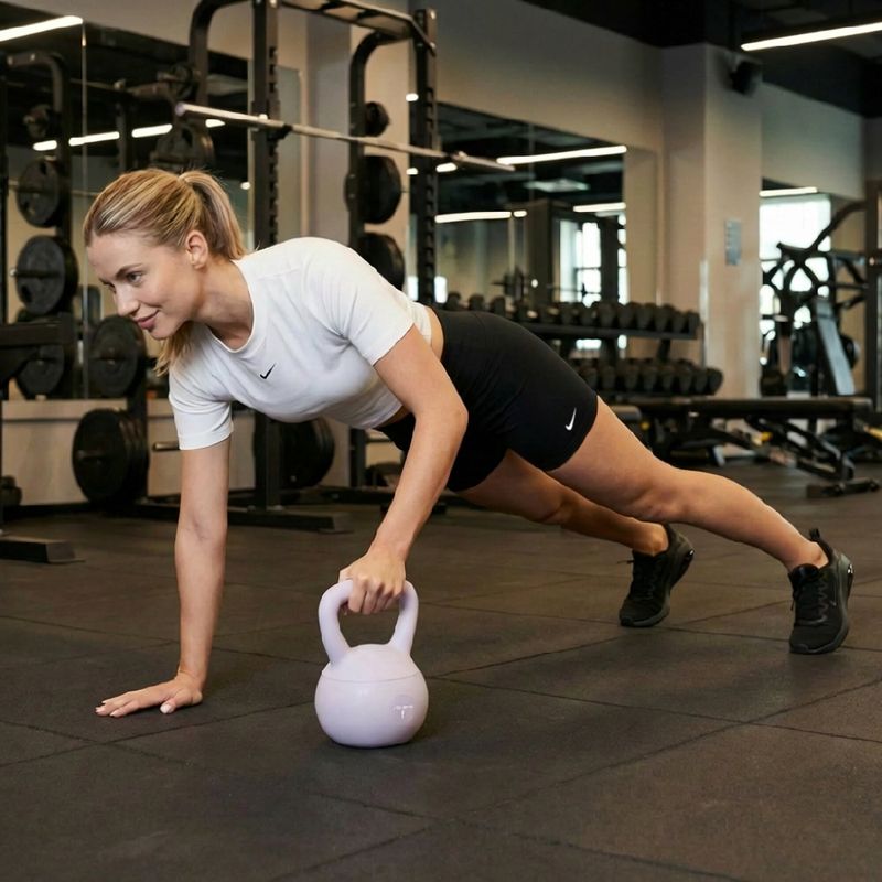 Kettlebell SOFT XTREXO 10 kg violet 3